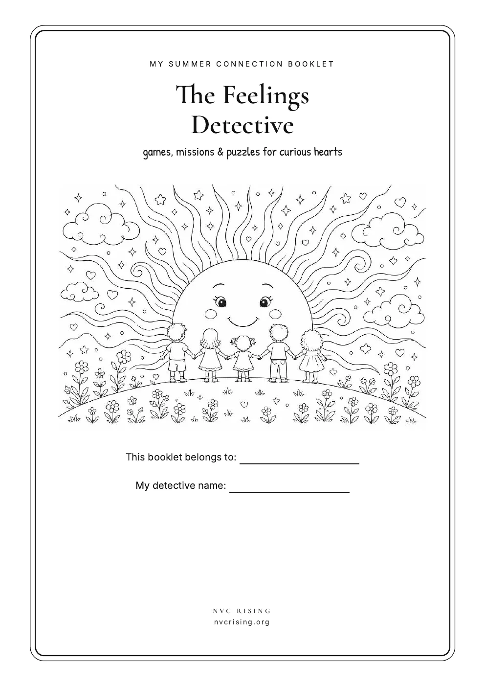 Cover of The Feelings Detective booklet